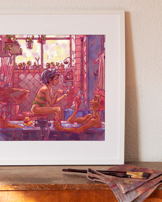 OTRAS MANERAS, lámina firmada (print).