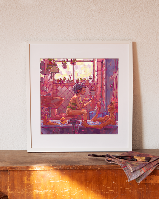 OTRAS MANERAS, lámina firmada (print).