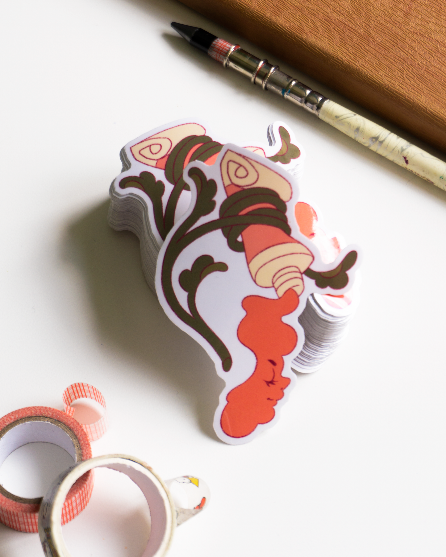 THE GARDEN, juego de pegatinas (stickers).