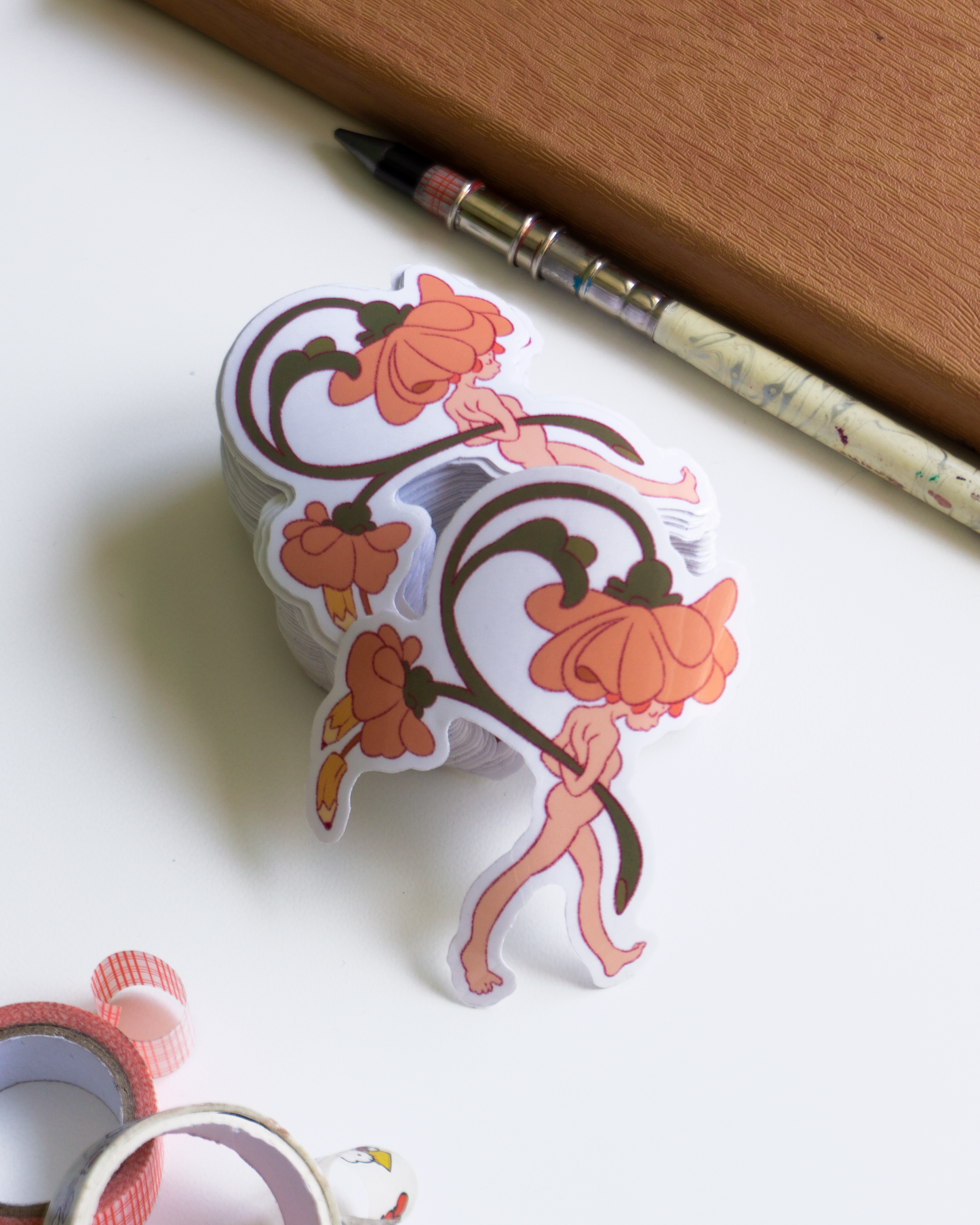 THE GARDEN, juego de pegatinas (stickers).