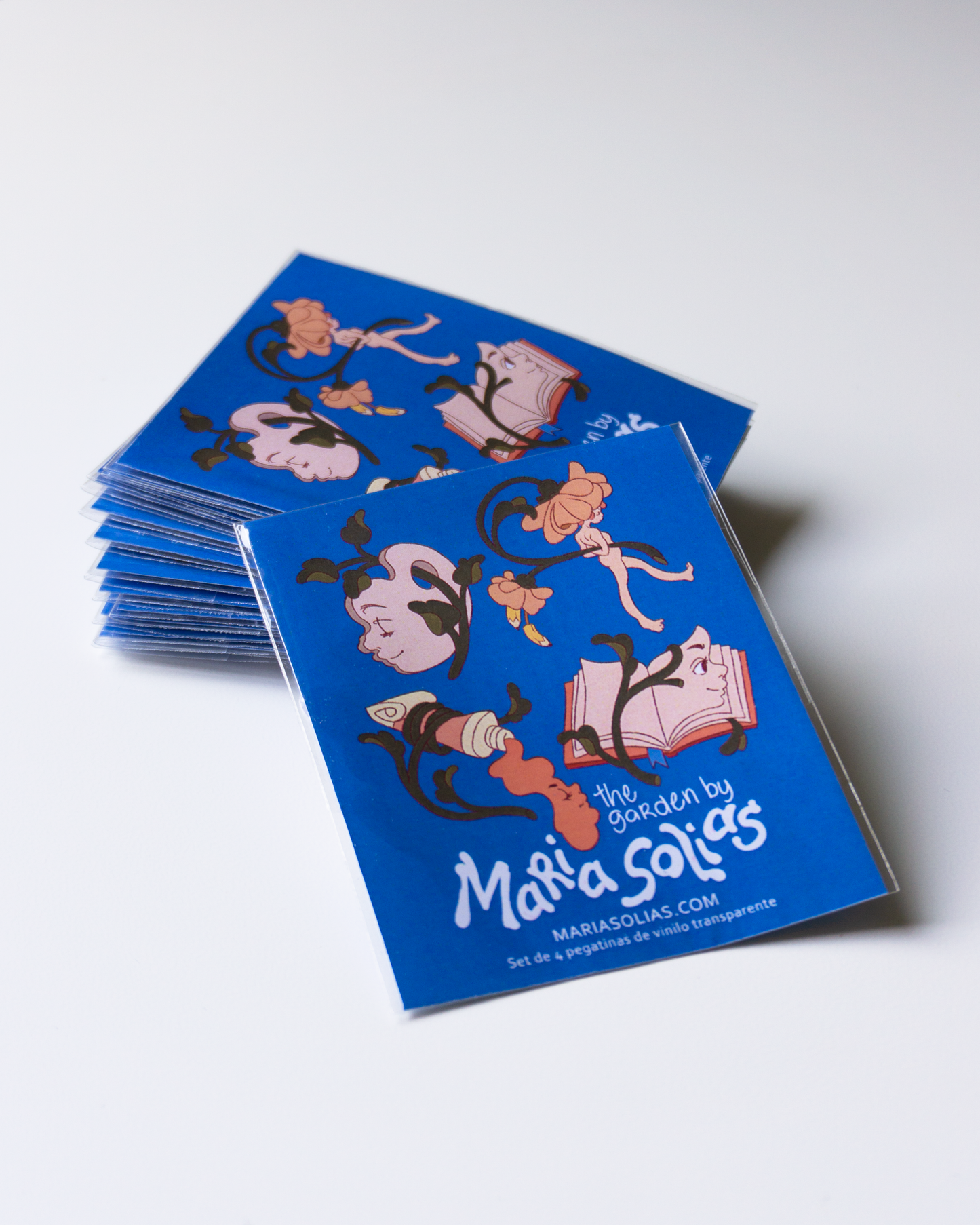 THE GARDEN, juego de pegatinas (stickers).